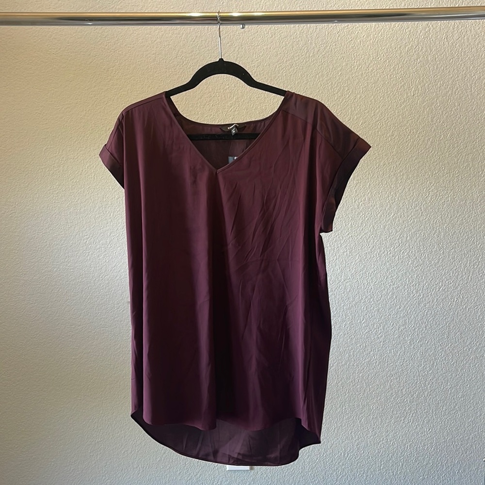Purple Express Blouse, Size XL